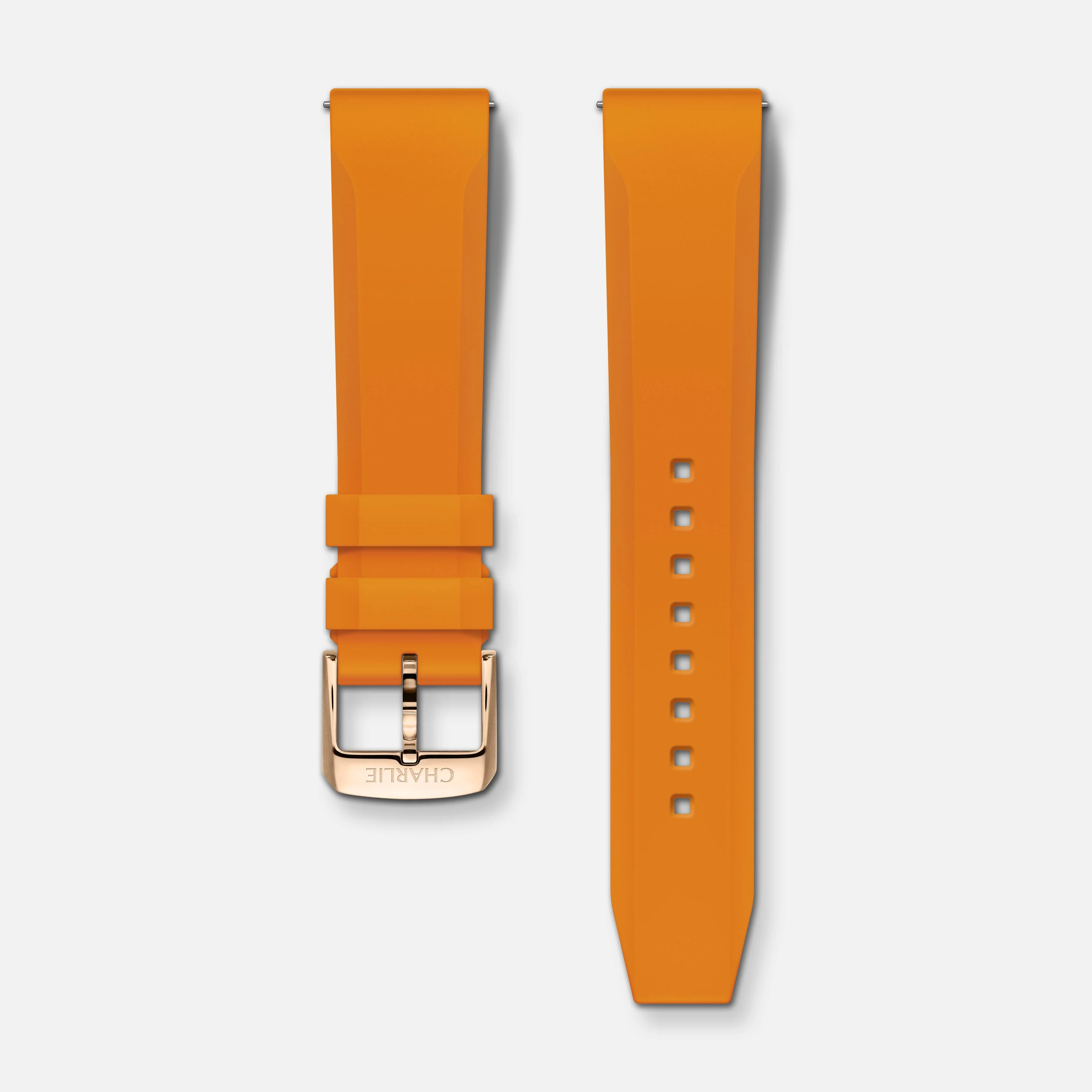 Bracelet caoutchouc orange NBR 20mm - Image 6