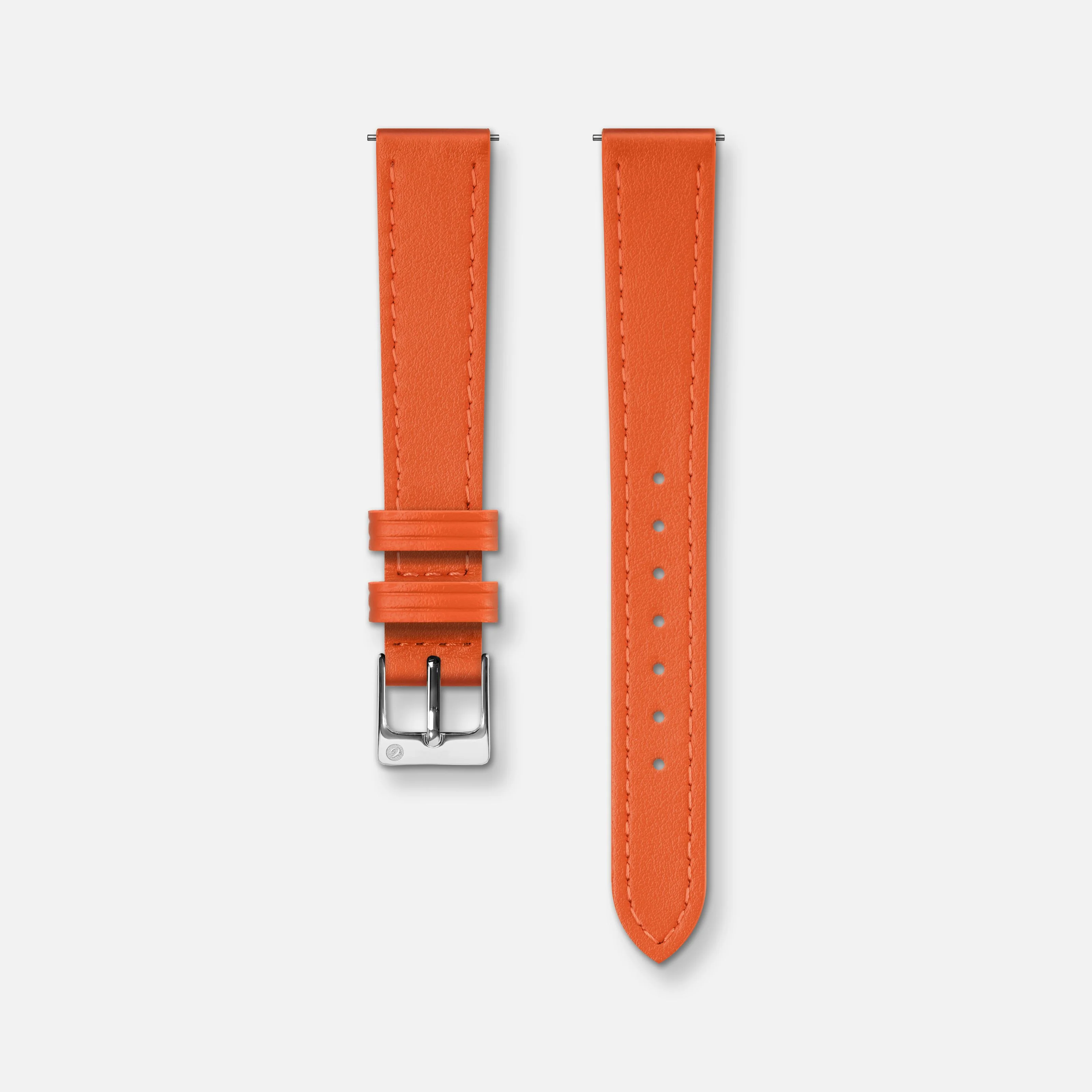 Bracelet cuir mandarine 14mm - Image 6