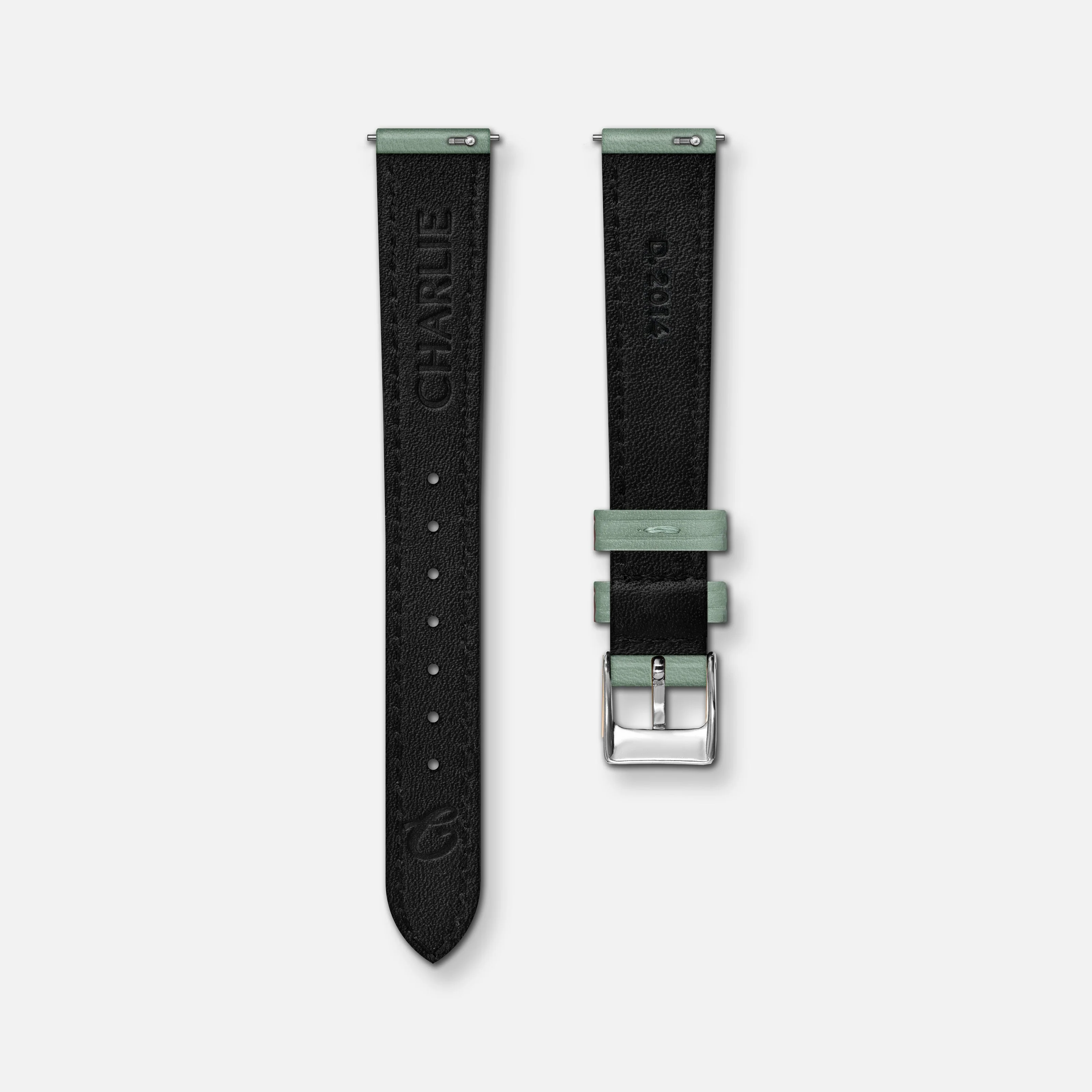 Bracelet cuir sauge 14mm - Image 8