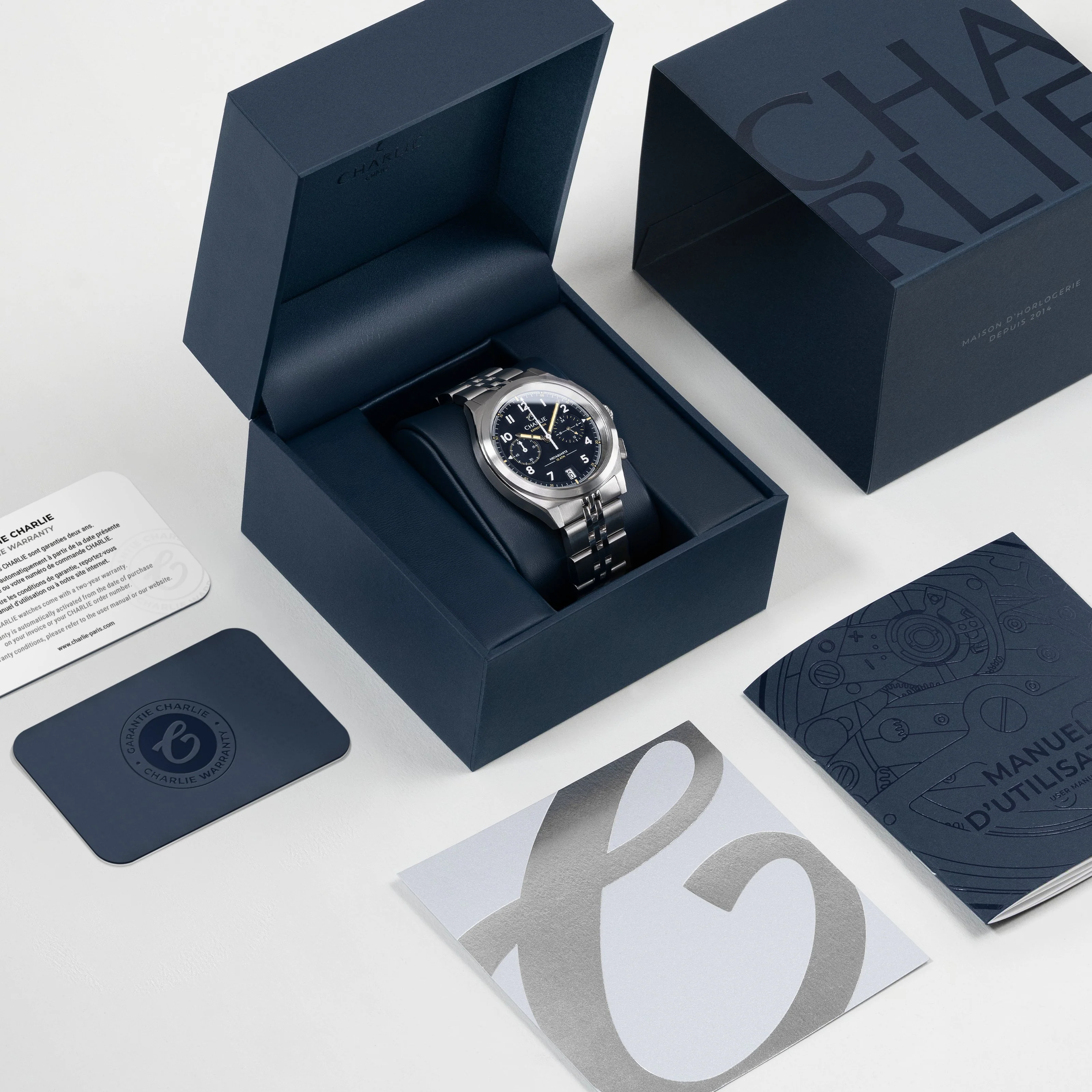 GR - Chronographe - Bleu - Image 3